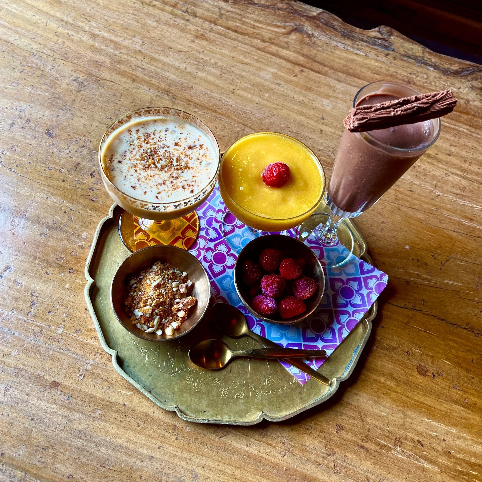 Three ice cream cocktails in King's Cross