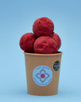 British Blackcurrant sorbet tub