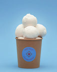 Coconut sorbet tub
