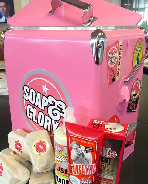 The Soap & Glory delivery box