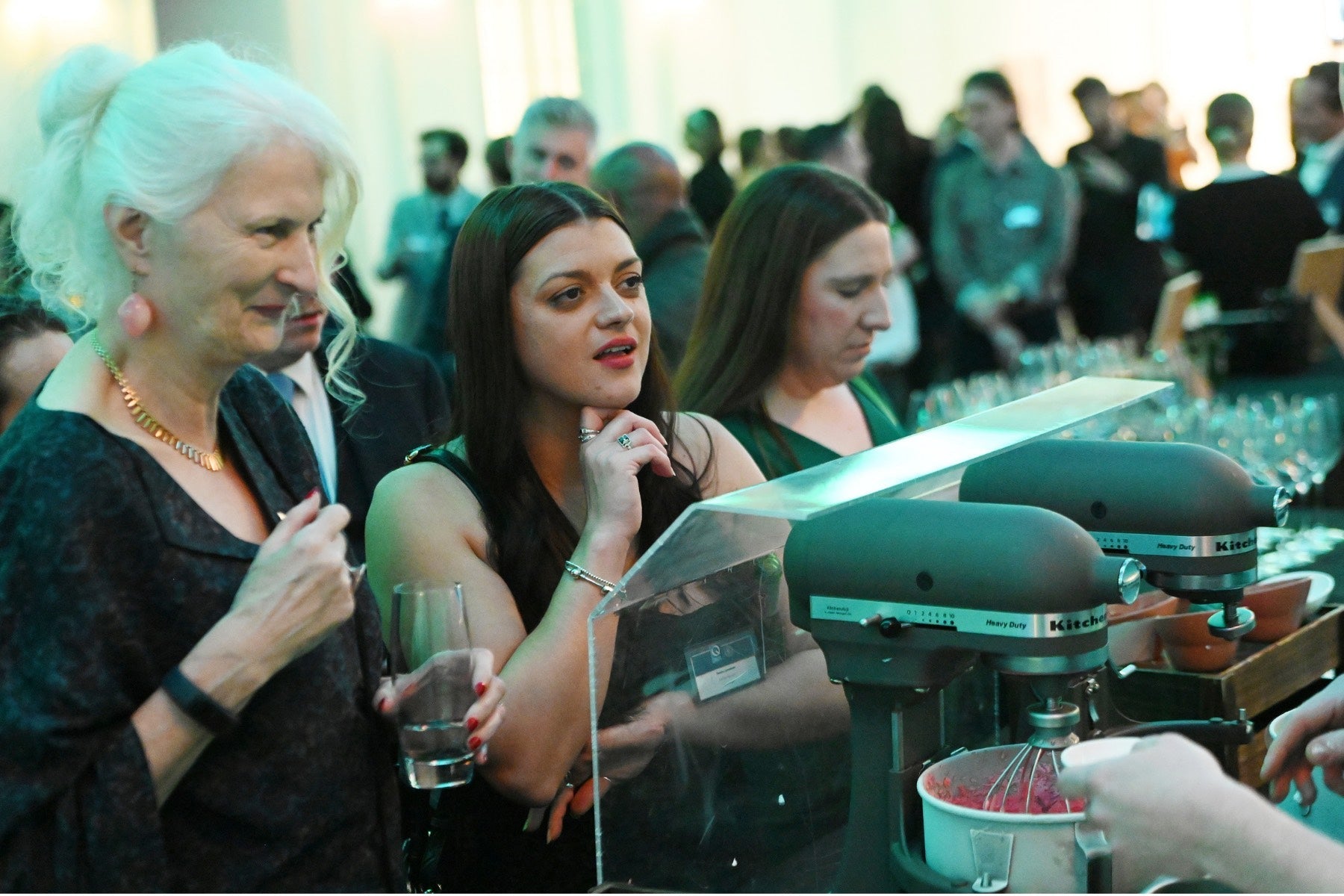 Julie, Stephanie and Salim at the Quality Food Awards 2024