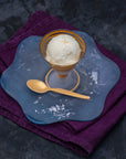 Coconut and white chocolate scoop
