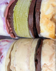 Ice cream sandwiches close up