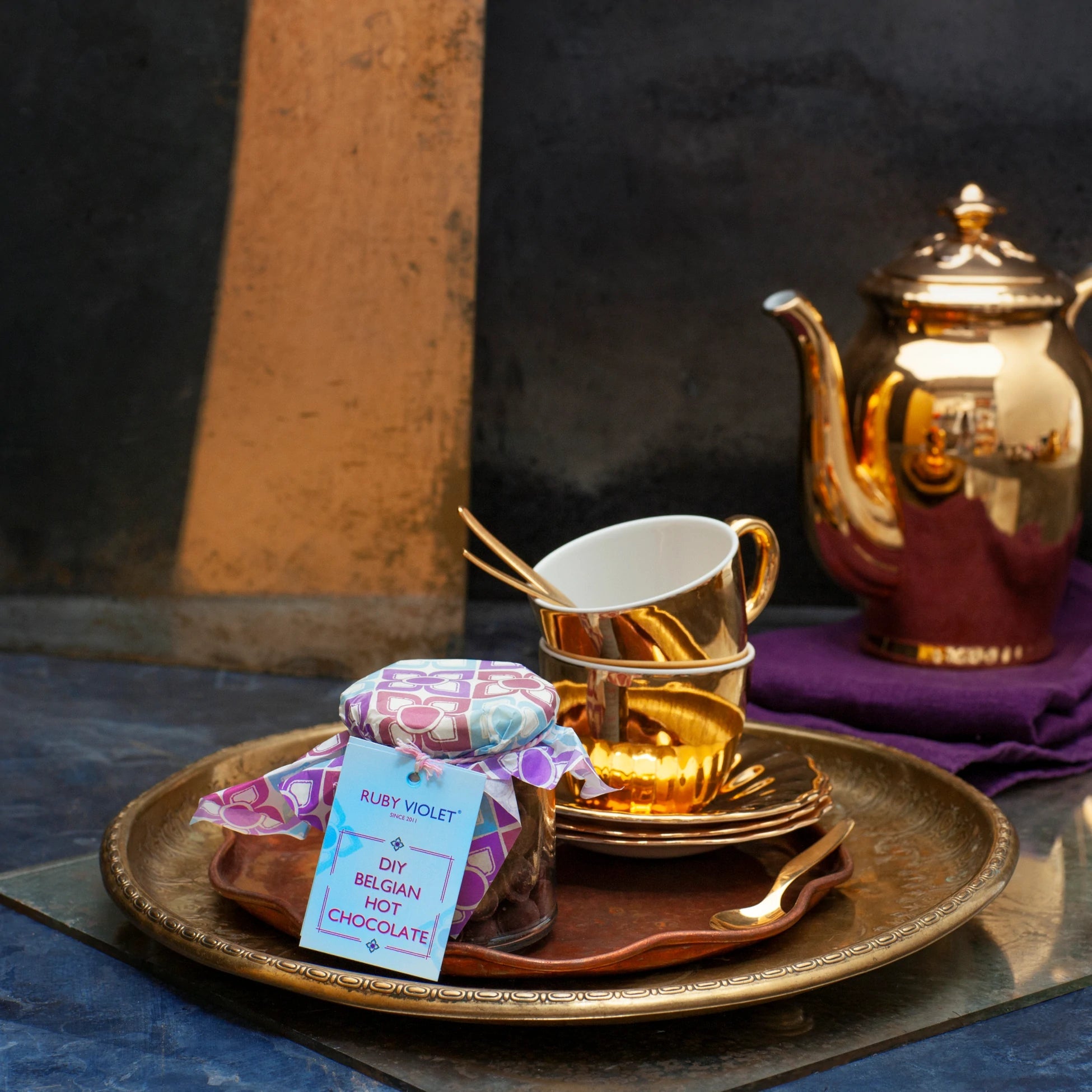 DIY BELGIAN HOT CHOCOLATE - Ruby Violet Ice Cream & Sorbet