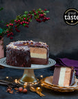 HARRIET'S HAZELNUT CHOCOLATE CLUSTER TRIUMPH - Ruby Violet Ice Cream & Sorbet
