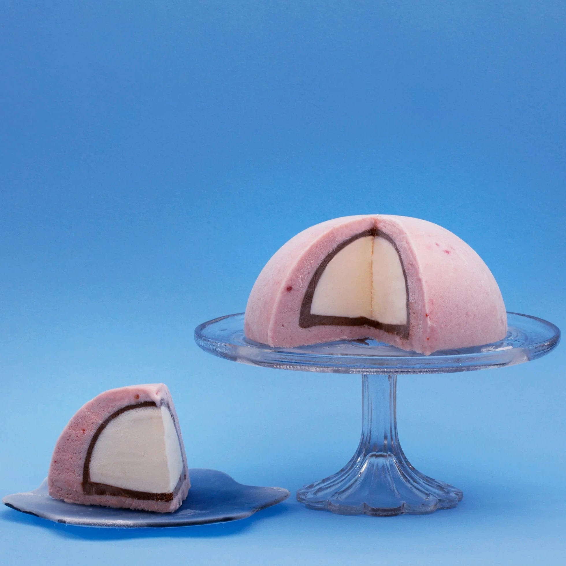 Lady Penelope ice cream bombe