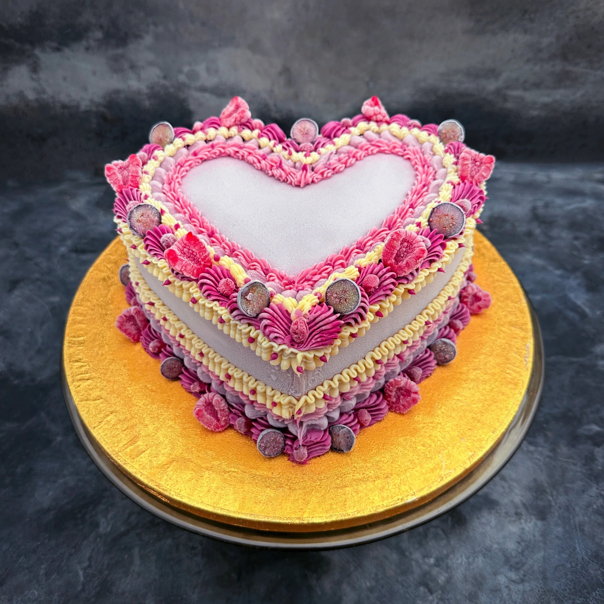 MADAME POMPADOUR ICE CREAM CAKE - Ruby Violet Ice Cream & Sorbet