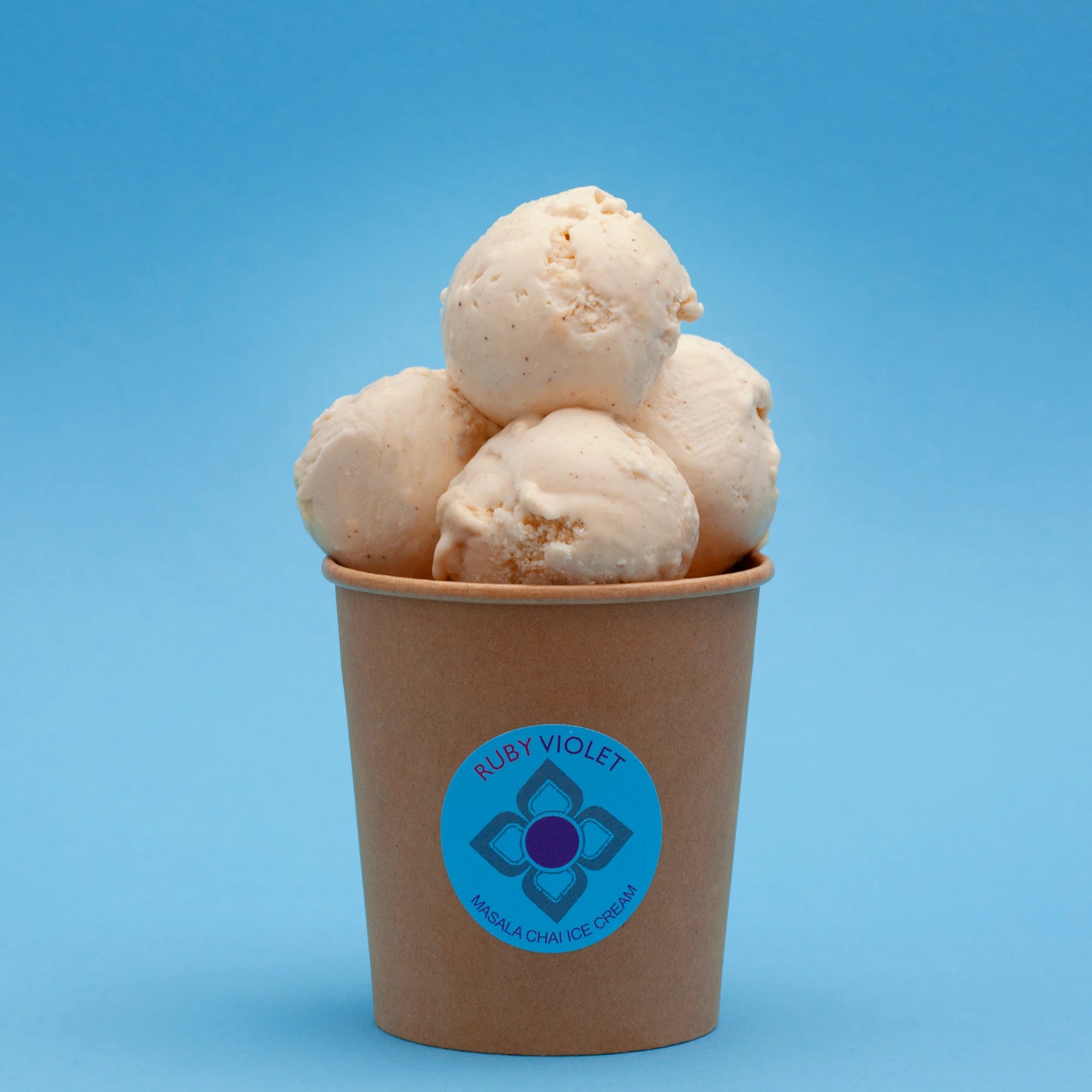 Masala Chai medium ice cream tub