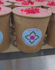 Raspberry Rosewater & Prosecco tubs freshly made