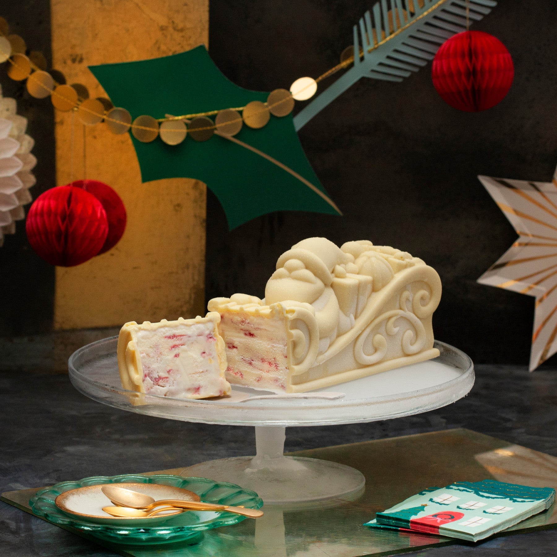 SANTA'S SUPER SLEIGH - Ruby Violet Ice Cream & Sorbet