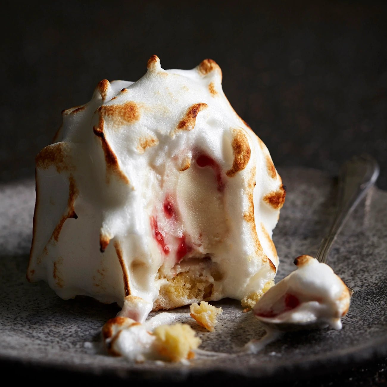 MINI BAKED ALASKAS - Ruby Violet Ice Cream & Sorbet